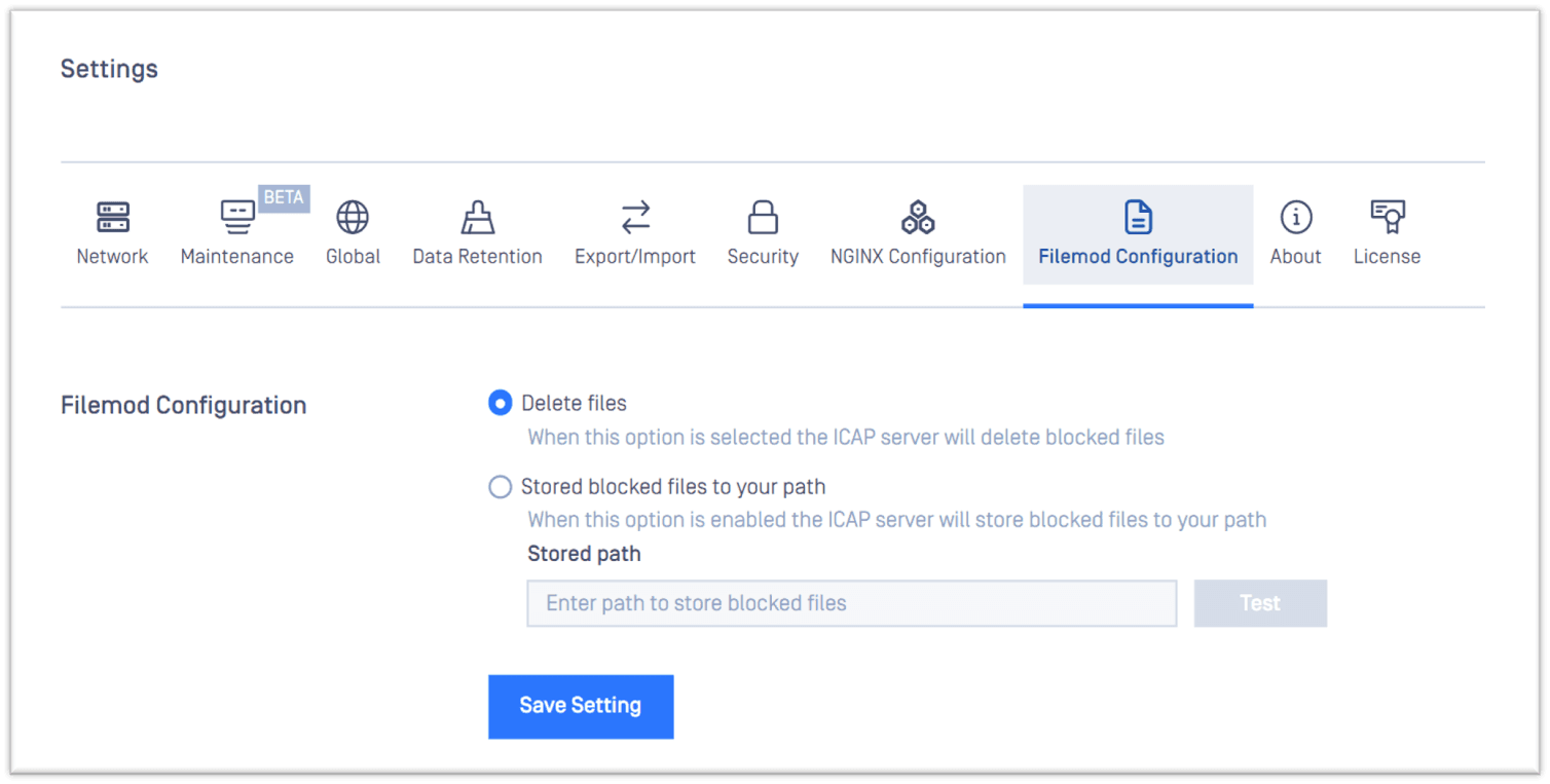 MetaDefender ICAP Server 5.1.0 Sürüm